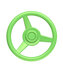 Stuurwiel Ø300x81 appelgroen