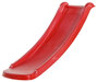 Glijbaan 120 cm voor platformhoogte 60 cm, rood HDPE spuitgegoten