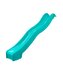 Glijbaan 3 meter turquoise met wateraansluiting voor speeltoestel