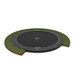 Ingraaf trampoline 380 cm rond BERG Elite FlatGround grijs