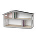 Lundby Life poppenhuis 70x39cm leeg grijs met verwisselbaar behang