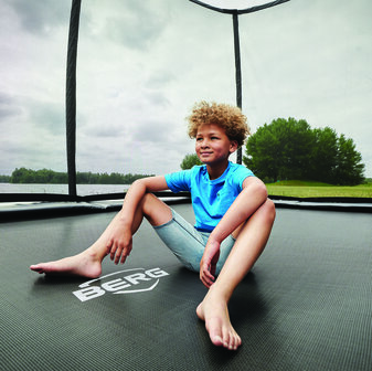 BERG trampoline Champion InGround 330 Groen + Safety Net Deluxe