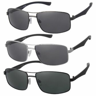 Heren Zonnebril Metaal Ass.kl. A10357