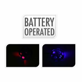 Enkelspringbal met Licht, 70cm