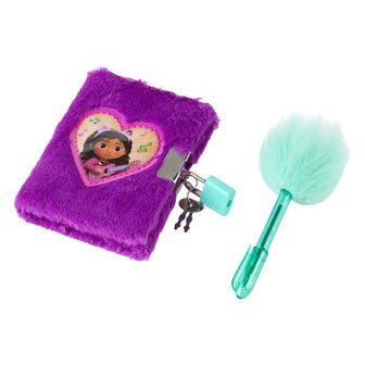 Gabby's Poppenhuis Pluche Dagboek met Pluche Pen