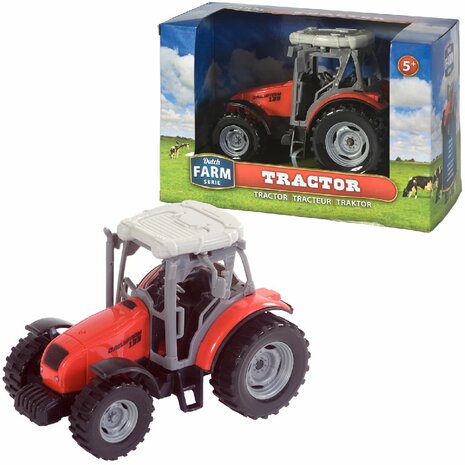 Dutch Farm Serie Tractor rood 1:32