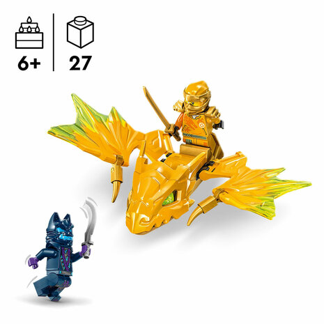 LEGO Ninjago 71803 Arins Rijzende Drakenaanval