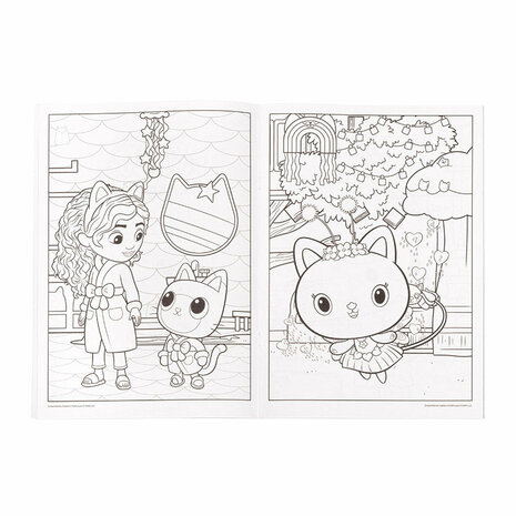 Gabby's Poppenhuis Stickerboek