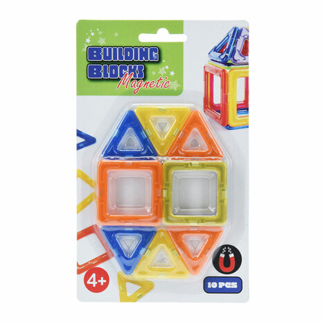 Constructieset Magnetisch, 10st.