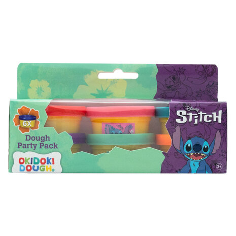 Stitch Kleiset Partypack - 6 Kleipotjes