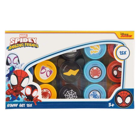 Spidey Stempelset, 15st.