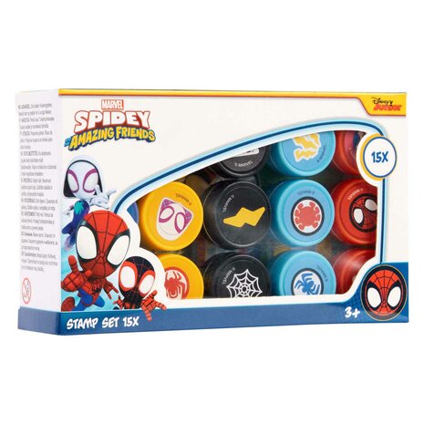 Spidey Stempelset, 15st.
