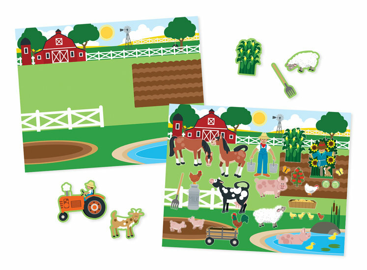 Melissa &amp; Doug  Melissa &amp; Doug Herbruikbaar Stickervel Dieren