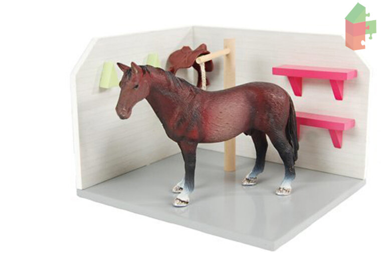 Kids Globe Paardenbox Wasbos Roze