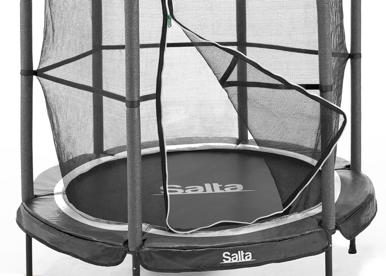 Trampoline Salta Junior - 140cm - Rond Zwart