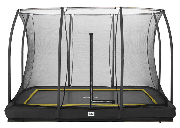 Trampoline Salta Comfort Edition Ground - 305x214cm - Rechthoekig Zwart