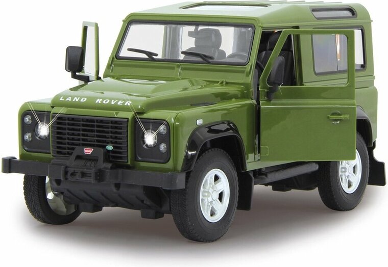 mentaal betaling pakket Rastar Rc Land Rover Defender Jongens 40 Mhz 1:14 Groen - Speelgoed de  Betuwe