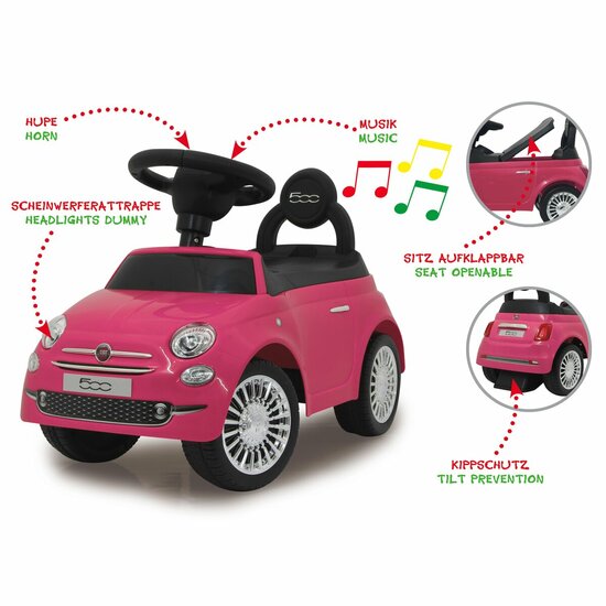 Rutscher Fiat 500 Rose 