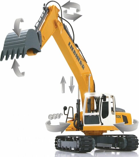 Graafmachine Liebherr R936 1:20 2,4GHz