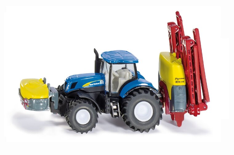 Siku New Holland tractor met Kverneland bestr. spuit  1:87