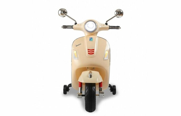 Ride-on Vespa scooter Gts 125 - Accuvoertuig - Beige