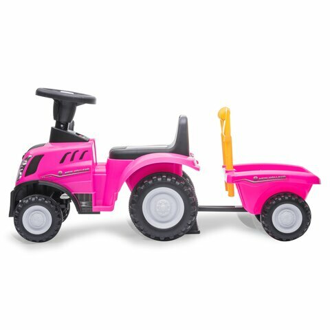 kapperszaak Altijd weduwe Looptractor New Holland T7 Tractor roze - Speelgoed de Betuwe