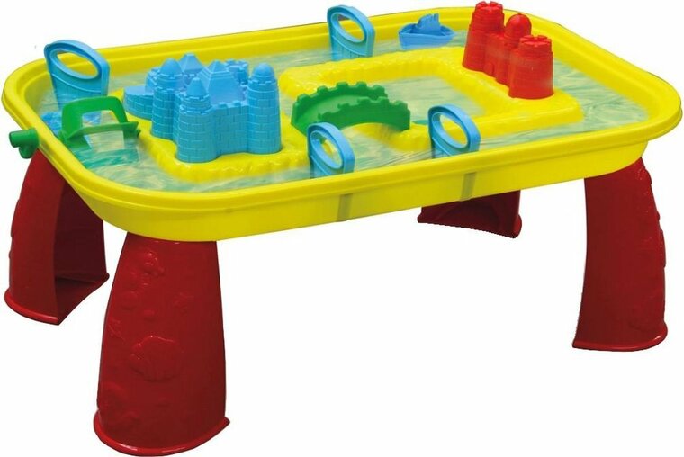 Zand- En Watertafel Junior 29,5 X 58 Cm Blauw 21-delig