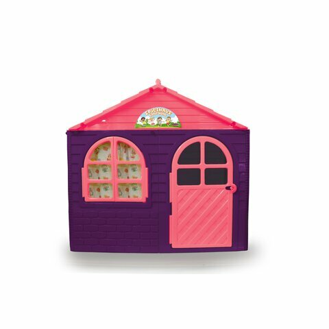Jamara Speelhuis Little Home 130 X 78 Cm Paars/roze