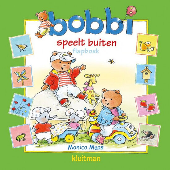 Boekje Bobbi speelt buiten (flapboek)