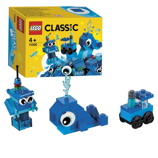 LEGO 11006 Creatieve Blauwe Stenen - Speelgoed de