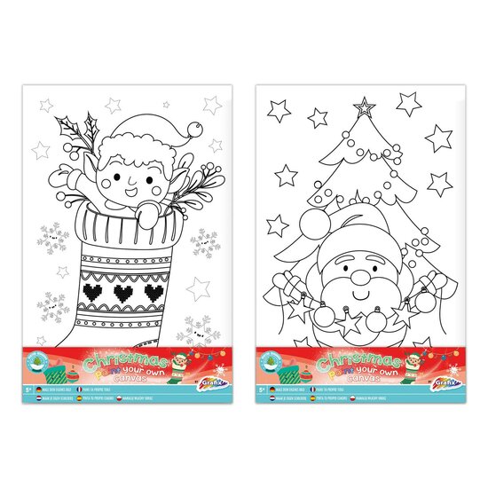 Onderscheiden Leggen pariteit XMAS Maak je eigen Kerst Schilderij met Stickers - Speelgoed de Betuwe