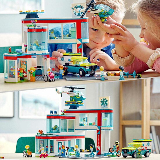 Rendezvous Klagen Email LEGO City 60330 Ziekenhuis - Speelgoed de Betuwe