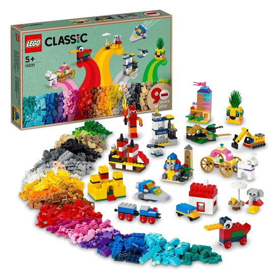 Ongedaan maken lengte Ambassadeur Lego Classic 11021 90 Jaar Spelen - Speelgoed de Betuwe