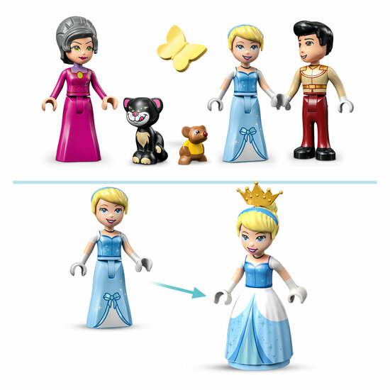 Jasje Verbazingwekkend Meting LEGO Disney Princess 43206 Assepoester en Prins' Kasteel - Speelgoed de  Betuwe