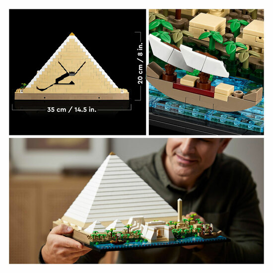 LEGO Architecture 21058 Grote Piramide van Gizeh