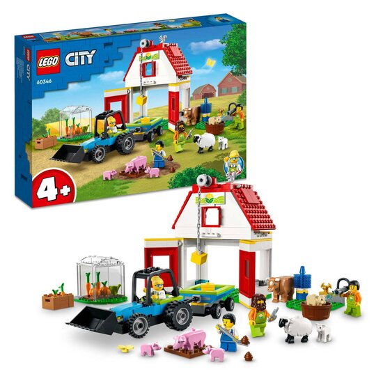 Maan oppervlakte pak vijand LEGO City 60346 Boerderij Dieren - Speelgoed de Betuwe