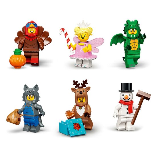 Versnipperd Willen op vakantie LEGO Minifiguren Serie 23 - Set van 6 Losse Poppetjes - Speelgoed de Betuwe