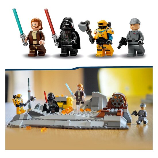 Binnenshuis Nu al Land LEGO Star Wars 75334 Obi-Wan Kenobi vs. Darth Vader - Speelgoed de Betuwe