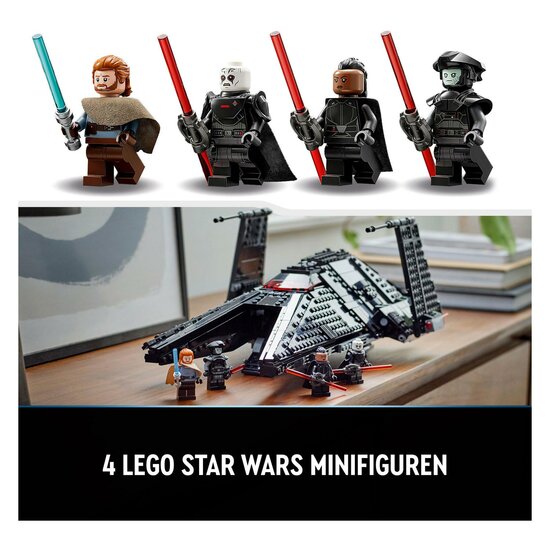 Een nacht terrorist Naleving van LEGO Star Wars 75336 Transport van de Inquisitor Scythe - Speelgoed de  Betuwe