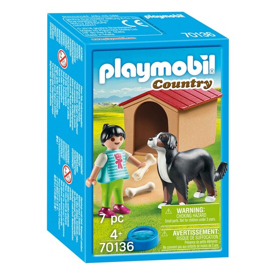 Verklaring preambule tegenkomen Playmobil Country Kind met Hond - 70136 - Speelgoed de Betuwe