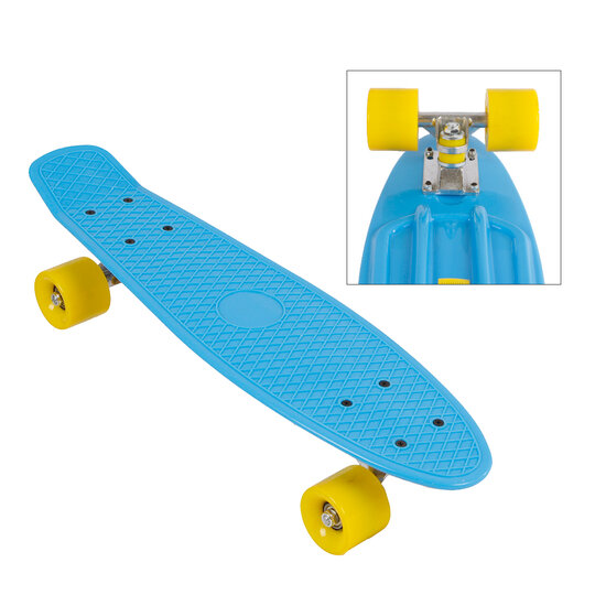 Skateboard Pennyboard Abec - Blauw - Speelgoed de Betuwe