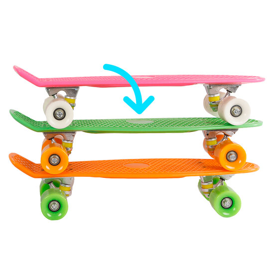 Manieren Manieren Ijver Skateboard Pennyboard Abec 7 - Groen - Speelgoed de Betuwe
