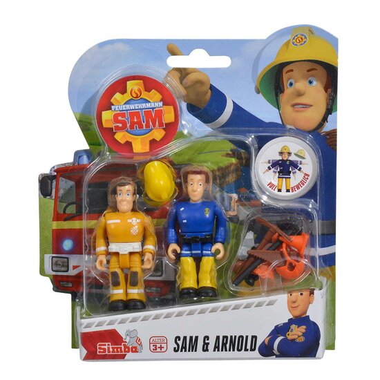 Previs site een keer tolerantie Brandweerman Sam Speelfiguren - Sam en Arnold - Speelgoed de Betuwe