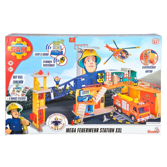 Brandweerman Sam Brandweerkazerne XXL - Speelgoed de Betuwe