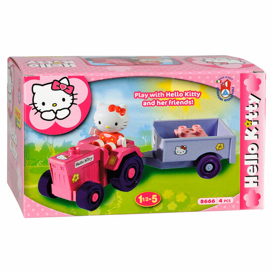 Hello Kitty Miniset Tractor - Speelgoed de Betuwe