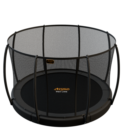 Veiligheidsnet voor trampoline &Oslash;430 (14) - Zwart