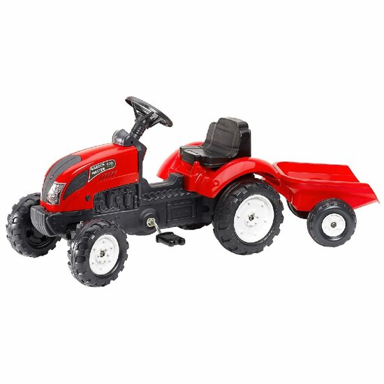 Verslaafd Rentmeester gewicht Falk Tractor Country Farmer Set Rood 2/5 - Speelgoed de Betuwe