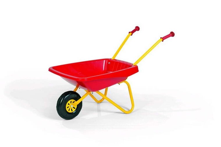 Rolly Toys kruiwagen (rood/kunststof)