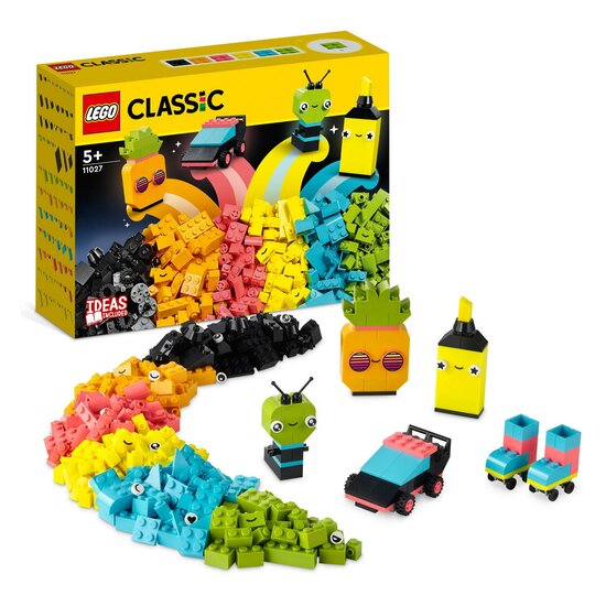 LEGO Classic 11027 Creatief Spelen Neon - Speelgoed de