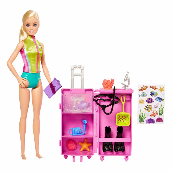 Positief Pardon Verkeerd Barbie Marine Bioloog Speelset - Speelgoed de Betuwe